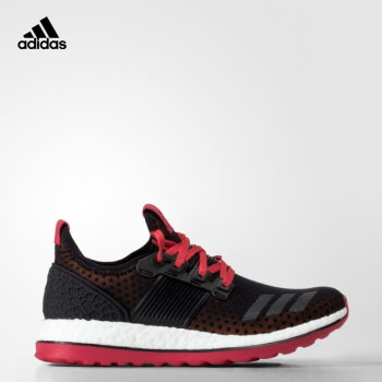 adidas 阿迪达斯 跑步 女子 pureboost 跑步鞋 1号黑色 AQ4707 如图 36