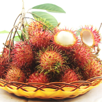 1号鲜客 泰国红毛丹水果1kg  新鲜毛荔枝  进口水果