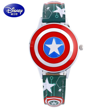 迪士尼(Disney)儿童手表男孩漫威美国队长3中