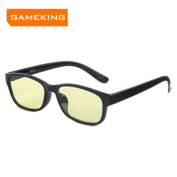 gameking防蓝光防辐射眼镜男女款全框电脑护目镜9003 9004 黑色9004