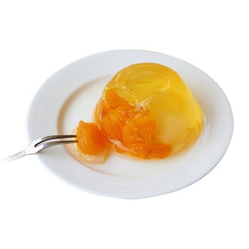 果肉果冻布丁桔子水果冻儿童吃的休闲零食品 450gx2袋