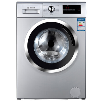 博世(BOSCH) XQG80-WAN201680W 8公斤 变频 滚筒洗衣机 快洗族 低噪音 夜间洗 婴幼洗（银色）