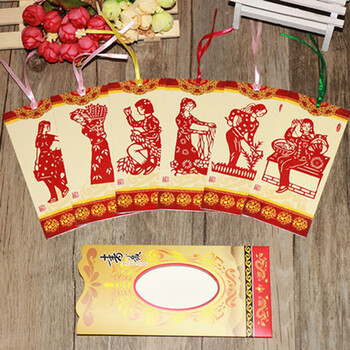 白领公社 中国特色出国留学外事礼品 蔚县剪纸