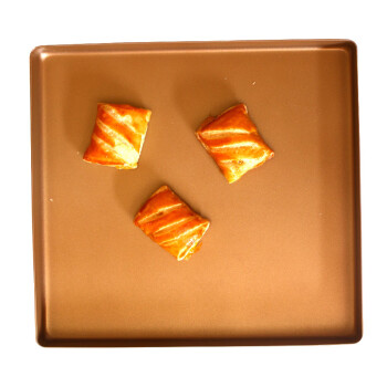 三能 方形烤盘 烘焙模具(金色不沾)SN1312
