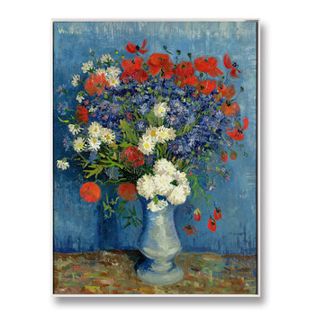 梵高向日葵防水画卫生间浴室挂画 现代简约客