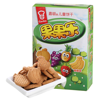 【嘉顿饼干】嘉顿果果乐饼干50g(香橙味)
