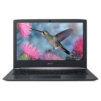 宏碁（acer）蜂鸟S5 13.3英寸轻薄笔记本电脑（i5-6200U 4G 256GSSD 核芯显卡 IPS全高清 背光键盘）黑色