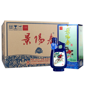 景芝景芝 景阳春 如意 46度 480ml*6瓶 整箱装