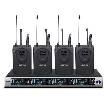 先科(SAST)一拖四无线话筒专业舞台麦克风教