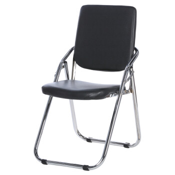 麦 现代简约商务折叠椅 办公椅会议椅 靠背椅培