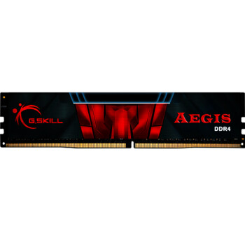 芝奇(G.SKILL) AEGIS系列 DDR4 2133频率 8G 台式机内存(黑红色)