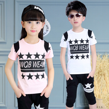 4-12岁男女儿童套装夏装5幼儿园园服6夏季7小