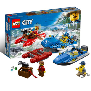 乐高官方认证店乐高lego积木玩具小颗粒城市警察系列新年礼物60176