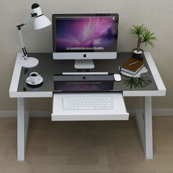 昱博-电脑桌 台式 家用 简约现代办公桌书桌钢