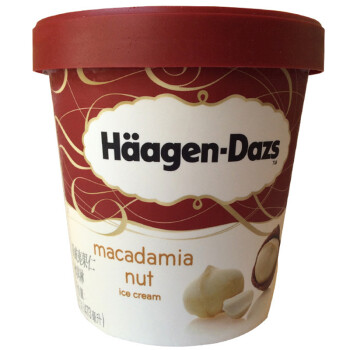 哈根达斯 （Haagen-Dazs） 冰淇淋 392g 夏威夷果仁口味,降价幅度1.4%