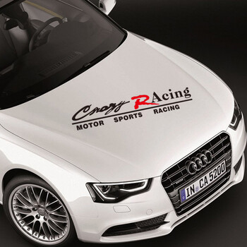 ACOOLBAR汽车贴纸赛车英文字个性机盖引擎