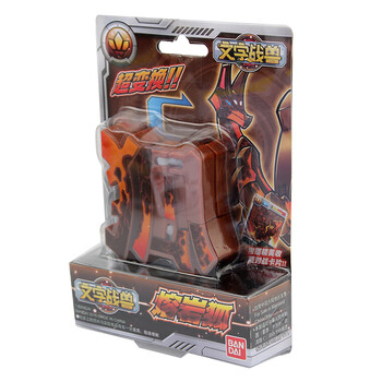 万代BAIDAI儿童变形动物玩具 文字战兽森林之