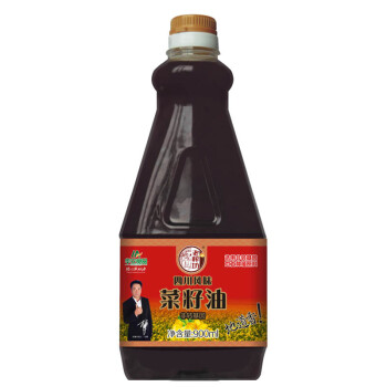 【京东超市】老榨坊压榨菜籽油 非转基因浓香食用油900ml