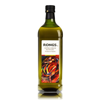 【京东超市】融氏（RONGS）特级初榨橄榄油 西班牙原装进口食用油1L