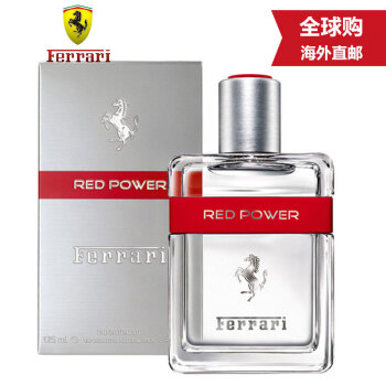 法拉利（Ferrari）男士香水 淡香水 EDT Red power热力/红色动力125ml