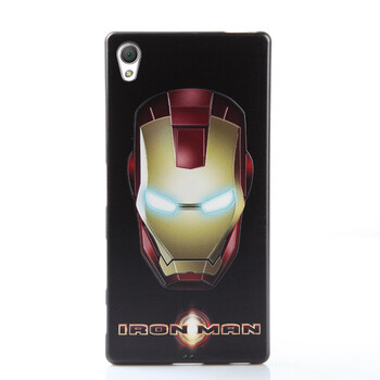 lors 手机壳卡通浮雕软壳套 适用于E6883索尼Z