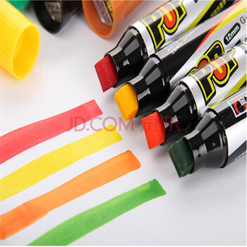 《金万年0929油性马克笔 宽头pop海报笔12mm手绘麦克笔 橙色》【摘要 书评 试读】- 京东图书