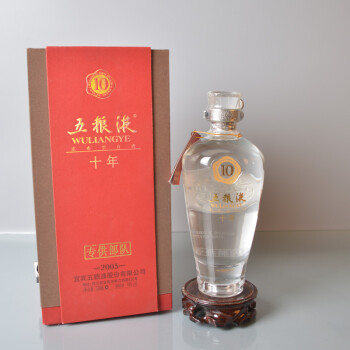 2007年五粮液十年1瓶 50度 500ml