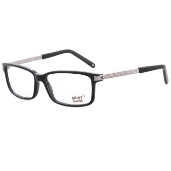 Montblanc 万宝龙 中性款黑色光学眼镜架眼镜框 MB 0480 001 57mm