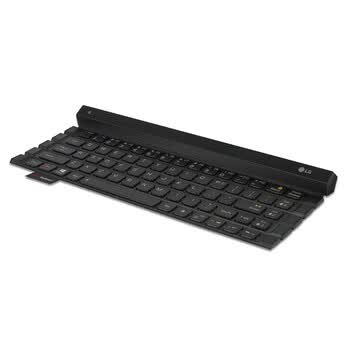 #本站首晒#设计最棒的折叠键盘：LG Rolly Keyboard 710 舒适的可卷曲全键盘