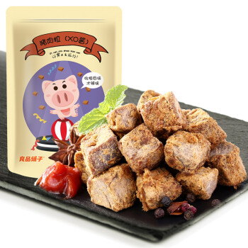 【京东超市】良品铺子猪肉粒XO酱98g 猪肉干休闲零食小吃 独立包装