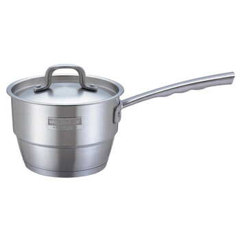 金钥匙（GOLDEN KEY）奶锅16cm 复底不锈钢健康小奶锅电磁炉通用GK-16T1F