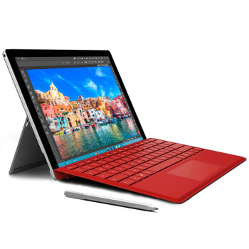 【选键盘套装更划算】微软 Surface Pro 4 Win10 平板电脑 12.3英寸 i7 16G/512G储存 送原装键盘+原装蓝牙鼠标