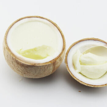 海南椰子冻2个装一全一半 椰肉椰奶汁果冻布丁