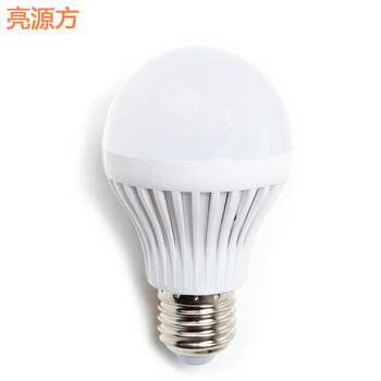 
                                        亮源方 led节能灯泡E27大螺口球泡灯具大功率LED光源超市工厂夜市仓库灯具 3W 正白光                