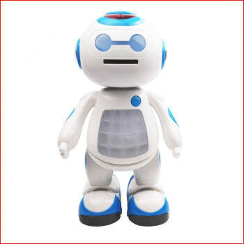 益尔乐超能小战士嘟比语音对话智能机器人玩具
