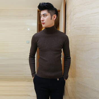 雅戈仕泰<em>男士高领毛衣</em>羊毛衫打底衫翻领套头秋