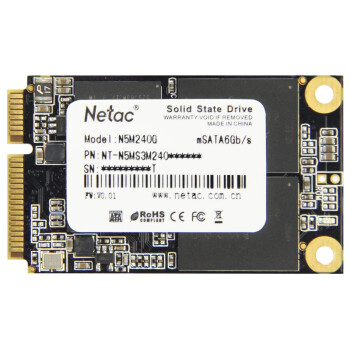 朗科（Netac）N5M系列 240G mSATA 固态硬盘(NT-240N5M)