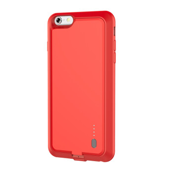 ROCK洛克 轻薄背夹电池 充电宝移动电源 适用于苹果iphone6/6s 4.7英寸红色