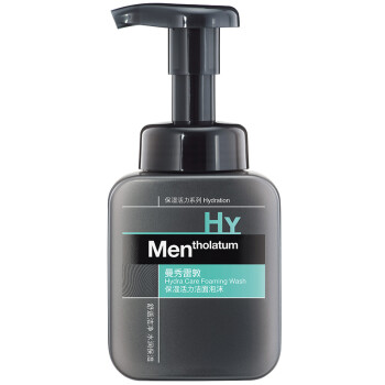 曼秀雷敦（Mentholatum）保湿活力洁面泡沫 150ml（滋润 男士洗面奶 洁净水润）