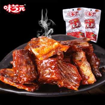 辣一点 26g大包装 湖南益阳特产 产地直发 日期新鲜 有微辣 酱卤鱼排
