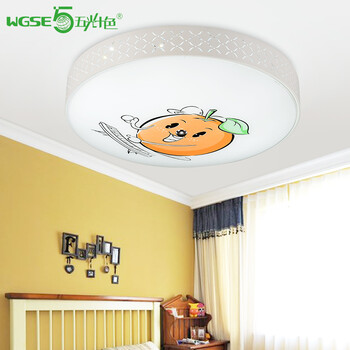 五光十色 儿童房LED吸顶灯男孩女孩卧室创意