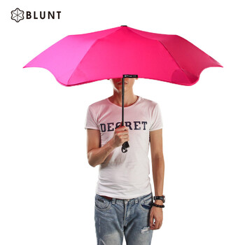BLUNT保兰特 XS_Metro系列 二折超强抗风晴雨伞 粉色