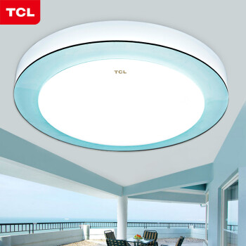 TCL厨房灯卧室灯led吸顶灯过道阳台灯厨卫灯走廊灯 现代简约 直径22厘米7W 圆形