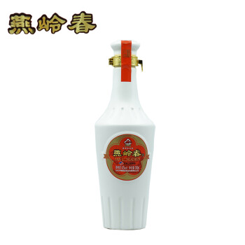 燕岭春(北京华都出品) 北派酱香型白酒 传统朴实白瓷瓶装 500ml 单