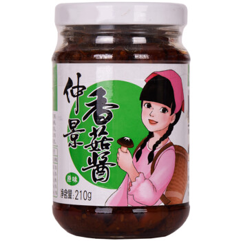 【京东超市】仲景香菇酱原味210g