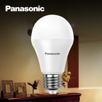 松下(Panasonic)灯具E14口/E27口球泡灯泡led节能灯泡3W/6W/9W 3.5W暖白光E27口 BPZ250Q830E27,降价幅度9.2%