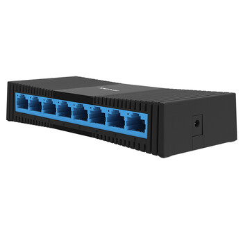 普联（TP-LINK） 8口千兆交换机 企业级交换器 监控网络网线分线器 分流器 兼容百兆 TL-SG1008M