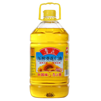 【京东超市】鲁花 浓香 葵花仁油 5L