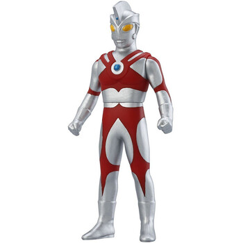 万代(bandai ucgo 万代 奥特曼英雄1 软胶儿童玩具 14cm 艾斯奥特曼