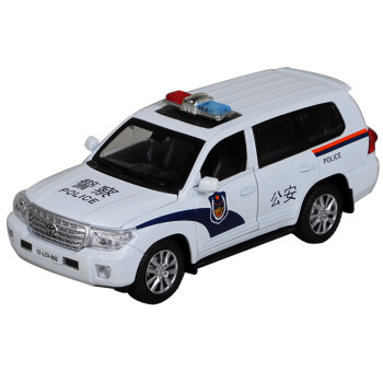 华一儿童玩具合金车 汽车模型警车 玩具车模型